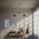 Pendule, Lustre suspendate - Lustra stil industrial din alama personalizabila Alice