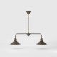 Pendule, Lustre suspendate - Lustra stil industrial din alama personalizabila Alice