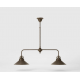 Pendule, Lustre suspendate - Lustra stil industrial din alama personalizabila Alice