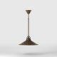 Pendule, Lustre suspendate - Pendul stil industrial din alama personalizabila Alice