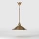 Pendule, Lustre suspendate - Pendul stil industrial din alama personalizabila Alice
