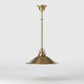 Pendule, Lustre suspendate - Pendul stil industrial din alama personalizabila Alice