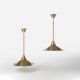 Pendule, Lustre suspendate - Pendul stil industrial din alama personalizabila Alice