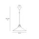 Pendule, Lustre suspendate - Pendul stil industrial din alama personalizabila Alice
