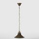 Pendule, Lustre suspendate - Pendul stil industrial din alama personalizabila Alice 25cm