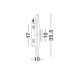 Plafoniere - Plafoniera LED stil modern DORELL maro