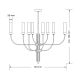 Candelabre, Lustre - Candelabru modern realizat manual din alama Mussa 8L