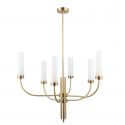Candelabru modern realizat manual din alama Mussa 6L