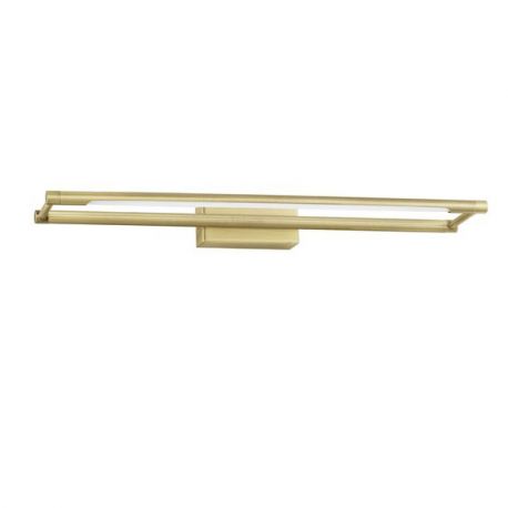 Aplice, corpuri de iluminat pentru pereti - Aplica de perete LED stil minimalist OLAS aurie