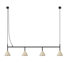 Pendule, Lustre suspendate - Lustra suspendata moderna CONICO auriu