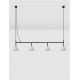 Pendule, Lustre suspendate - Lustra suspendata moderna CONICO auriu