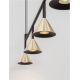 Pendule, Lustre suspendate - Lustra suspendata moderna CONICO auriu