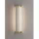 Iluminat pentru baie - Aplica de perete LED baie IP44 VITREE aurie