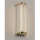Iluminat pentru baie - Aplica de perete LED baie IP44 VITREE aurie