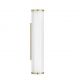 Iluminat pentru baie - Aplica de perete LED baie IP44 MISTY aurie