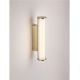 Iluminat pentru baie - Aplica de perete LED baie IP44 MISTY aurie