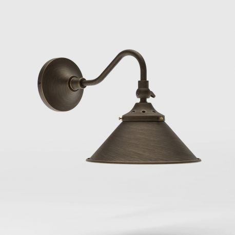 Aplice, corpuri de iluminat pentru pereti - Aplica de perete stil industrial din alama personalizabila Alice