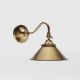 Aplice, corpuri de iluminat pentru pereti - Aplica de perete stil industrial din alama personalizabila Alice