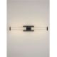 Iluminat pentru baie - Aplica de perete LED baie IP44 ALTO negru