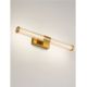 Iluminat pentru baie - Aplica de perete LED baie IP44 ALTO aurie