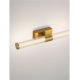 Iluminat pentru baie - Aplica de perete LED baie IP44 ALTO aurie