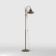 Lampadare - Lampa de podea stil industrial din alama personalizabila Alice