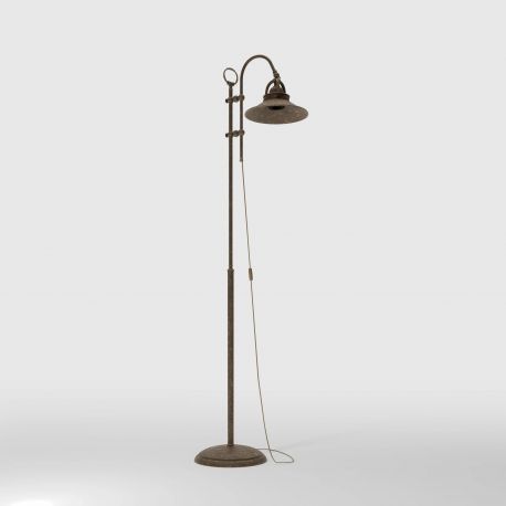 Lampadare - Lampa de podea stil industrial din alama personalizabila Alice