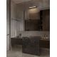 Iluminat pentru baie - Aplica de perete LED baie IP44 LIVO neagra