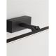 Iluminat pentru baie - Aplica de perete LED baie IP44 MAREL neagra