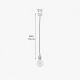 Pendule, Lustre suspendate - Pendul minimalist din alama Vesta