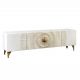 Comode - Comoda design vintage GOLDEN SUNSET 180cm Mango alb