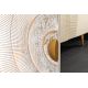 Comode - Comoda design vintage GOLDEN SUNSET 180cm Mango alb