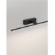 Iluminat pentru baie - Aplica de perete LED baie IP44 MAREL negru