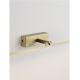 Iluminat pentru baie - Aplica de perete LED baie IP44 MAREL aurie