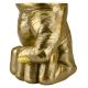 Masute Living - Masuta figura a unui pumn FIST 50cm auriu