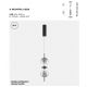 Pendule, Lustre suspendate - Lustra suspendata LED Double Moon