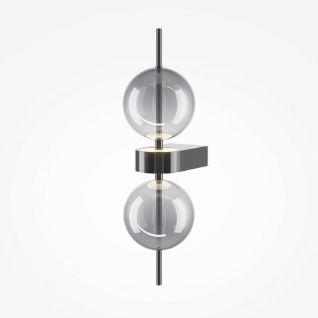 Aplice, corpuri de iluminat pentru pereti - Aplica de perete LED Double Moon