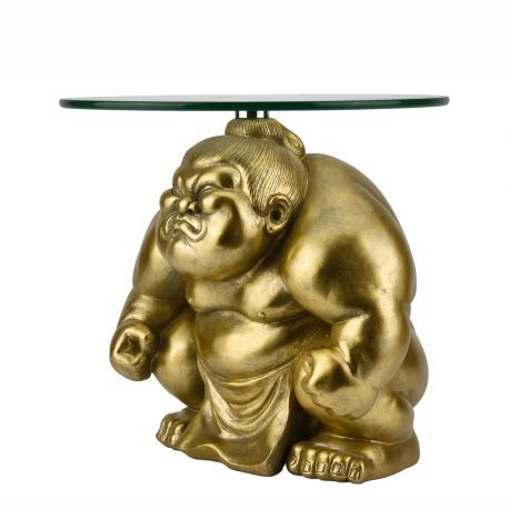 Masute Living - Masuta laterala rotunda aurie SUMO 30cm