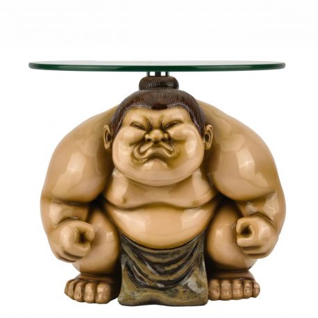 Masute Living - Masuta laterala rotunda bej SUMO 30cm