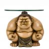 Masuta laterala rotunda bej SUMO 30cm