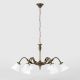 Candelabre, Lustre - Candelabru din alama cu detalii gravate Dalida