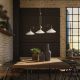 Pendule, Lustre suspendate - Lustra suspendata design italian Biliard