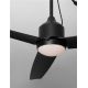 Lustre cu ventilator - Lustra LED cu ventilator si telecomanda exterior IP54 BLOWY