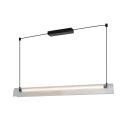 Lustra LED suspendata design liniar Aliani