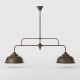 Pendule, Lustre suspendate - Lustra suspendata industrial vintage Oslo
