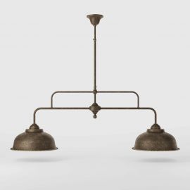 Pendule, Lustre suspendate - Lustra suspendata industrial vintage Oslo