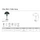 Veioze - Mini Lampa de masa design nordic modern Ellen verde
