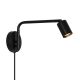 Aplica reglabila design nordic minimalist Explore negru