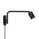 Aplice, corpuri de iluminat pentru pereti - Aplica reglabila design nordic minimalist Explore negru