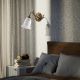 Aplice, corpuri de iluminat pentru pereti - Aplica de perete design floral romantic Mughetto